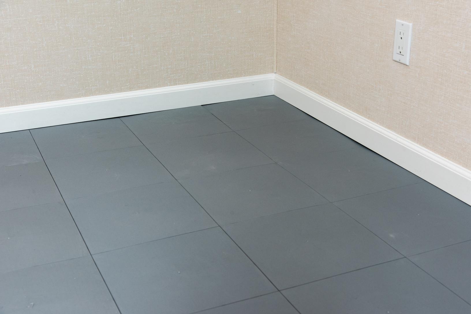Basement subfloor matting and basement carpeting in Long Island